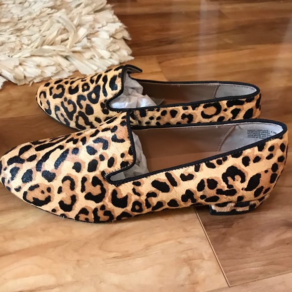 Steve Madden Shoes - Steve Madden leopard Smile loafers